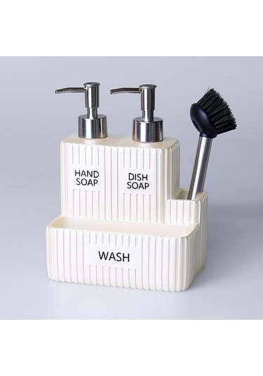 Grooved İkili Sıvılı Fırçalı Süngerlik İnci