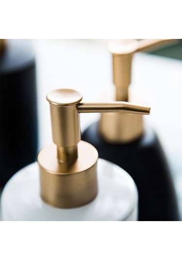 Homyl Doldurulabilir Pompa Şişeleri Tezgah 7.8cmx18cm-beyaz Beyaz Diğer