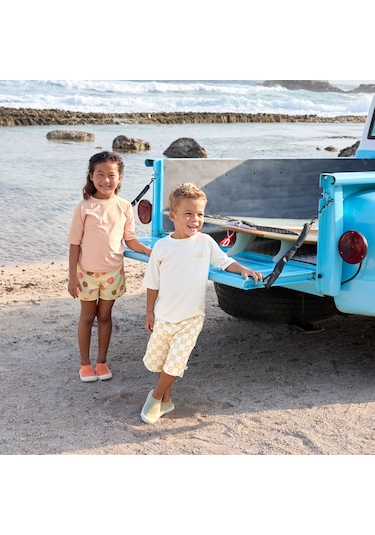 Lassig Sunshine Uv Korumalı Kısa Kollu Mayo Tişört Sea Salt