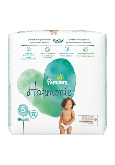 Prima Pampers Harmonie Bebek Bezi 5 Numara İkiz Paket 24'lü