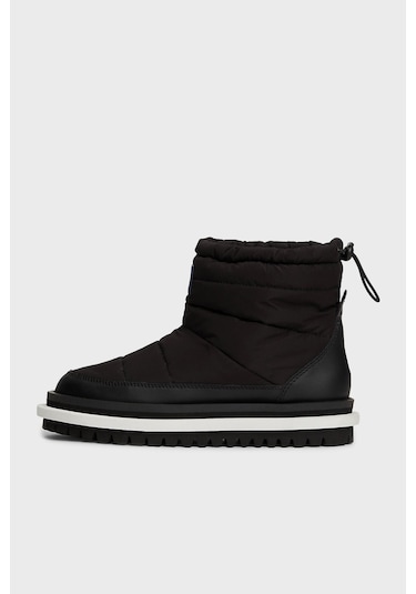 Tommy Jeans Bayan Bot En0en02725 Bds Siyah Siyah