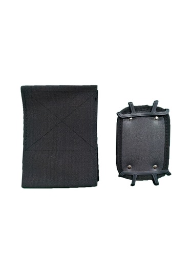 Springsun Araç Arka Koltuk Silikon Tutucu: Tablet Ve Telefon İçin Sabitleyici, Seyahat Eğlencesi İçin El Serbestleştirici Siyah