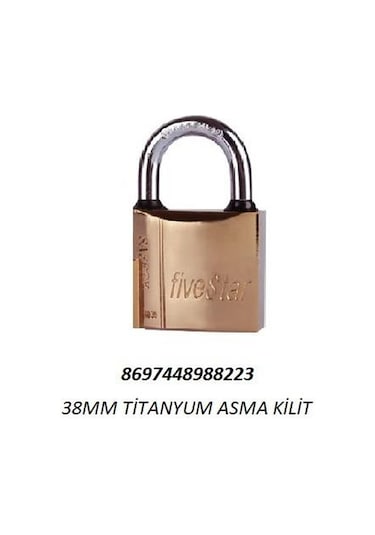 Fivestar Asma Kilit Titanyum 38mm