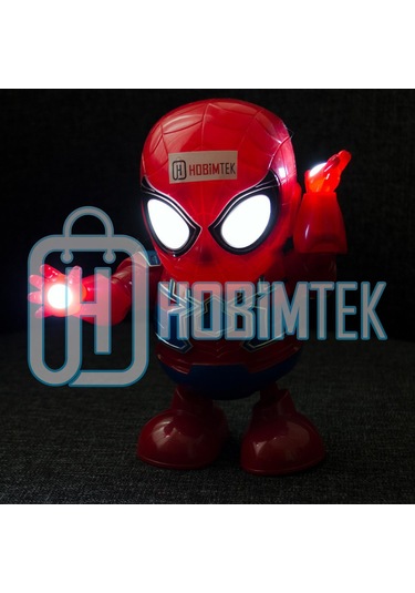 Dance Hero Kırılmaz Oyuncak Robot Spiderman Örümcek Adam