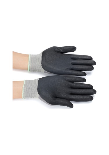 Sones Rahat Kaymaz Aşınmaya Dayanıklı Nitril Kauçuk Elektrikçi Çalışma Eldiveni, Beden: Xl