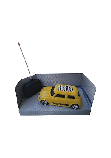 Uzaktan Kumandalı Full Fonksiyon Mini Cooper Hızlı Araba Sarı