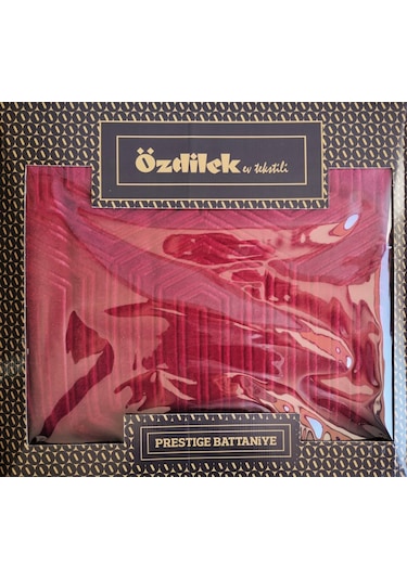 Özdilek Prestıj Bordo Çift Kişilik Kutu Y Renkli