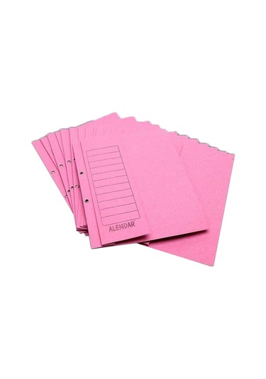 Alemdar Yarım Kapak Dosya Pembe 50'li