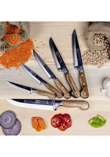 Lazoğlu 6'lı Kasap ve Mutfak Seti