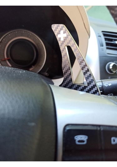 Peugeot 107 F1 Kulakçık Pedal Shift Carbon Pleksi Fs