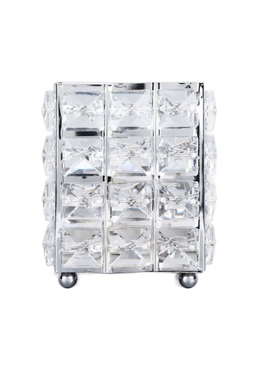 Springsun Gümüş Metal Ve Kristal Dekoratif Saklama Kutusu - Ev Dekorasyonu, Mükemmel Hediye, Küçük Alet Ve Mücevher Saklama Kabı Perliten Yumuşak Paketleme Çok Renkli