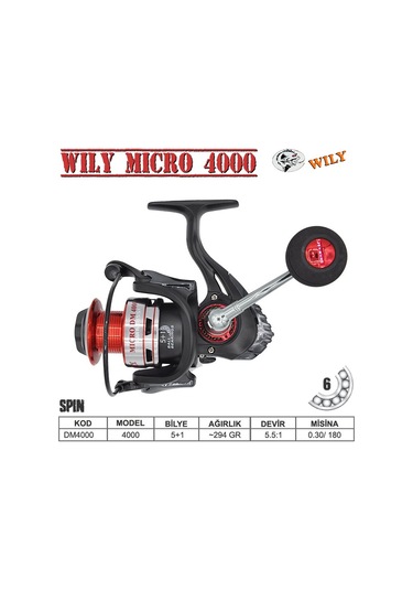 Wily Micro 4000 Dm Spin Metal Olta Makinesi