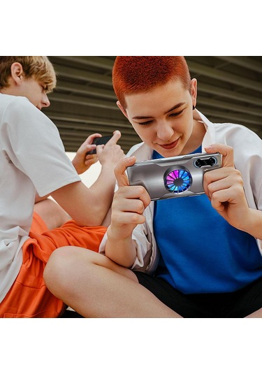 Kangvka Al06 Akıllı Telefon Ve Tablet Soğutucu - Manyetik Çekimli Hava Soğutma - Hızlı Soğuma - Düşük Gürültü - Siyah