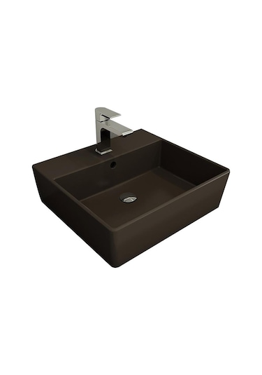 Bocchi Milano Lavabo 50 CM Mat Kahverengi 1216-025-0126