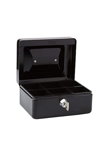 Mühlen Cash Box Cb150 Mini Boy Taşınabilir Para Kutusu (Siyah Ren