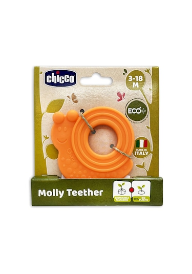 Chıcco Molly Diş Kaşıyıcı 3-18 Ay - Turuncu