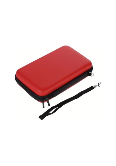 Gateesat Kırmızı New 3ds Xl, New 3ds Ll, 3ds Xl Ve 3ds Ll Taşıma Kılıfı Saklama Kutusu Kırmızı