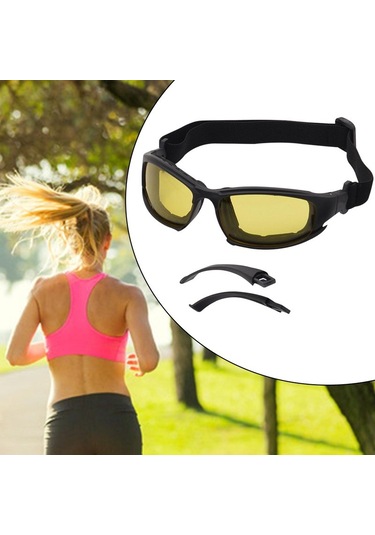 Dinosaurs Store Profesyonel Spor Gözlükleri Gözlük Gözlükleri Bisiklete Binmek Için Unisex Futbol Sarı B Altın