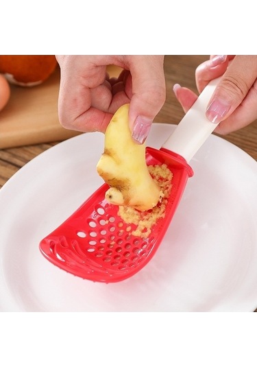 Fastbuy 3'lü Set Paslanmaz Mutfak Aksesuarları - Kırmızı Saplı Spatula Ve Çırpma Telı Kırmızı