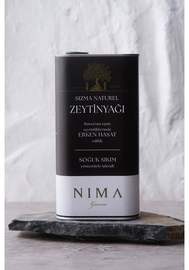 Nima Gurme Sızma Naturel Bursa Zeytinyağı 1 L