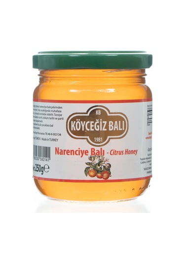 Köyceğiz Balı Narenciye Balı Cam Kavanoz 250 G