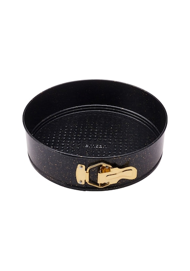 Emsan Circle 2'li Kelepçeli Kek Kalıbı Seti Gold