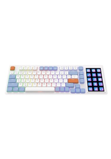 Ajazz Akp815 Blue White Orange Huannuo Short Tea Switch Rgb Mekan
