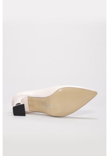 Kadın İnce Topuk Ayakkabı 792za3910 Bej