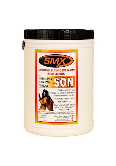 Smx Bitkisel El Temizleme Kremi 4 KG