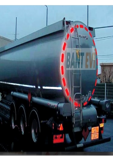 Oralite Vc 104 Kesik Reflektörlü Bant Kırmızı 5m Orafol Reflektif