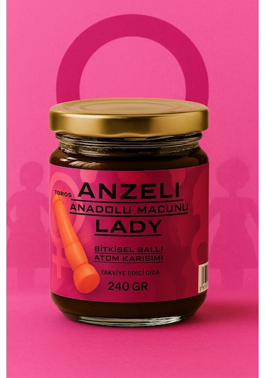 Toros Anadоlu Bitkisel Ballı Atоm Karışım Macunu Lady 240 Gr