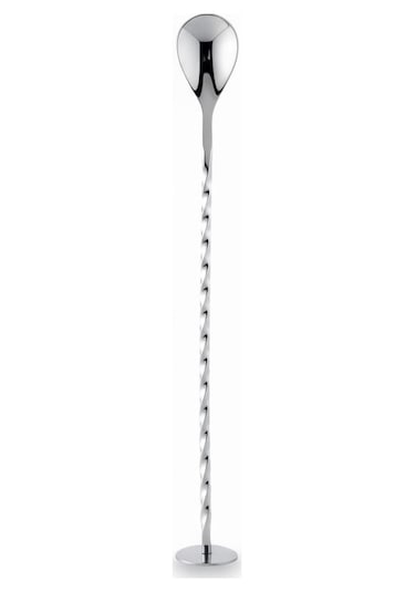 304 Kalite 26 Cm Paslanmaz Çelik Kokteyl Kaşığı Profesyonel Bar Kaşığı