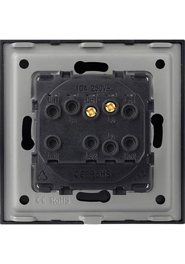 Dealuxx Cam Çerçeveli Tek Tuşlu Anahtar 194478120