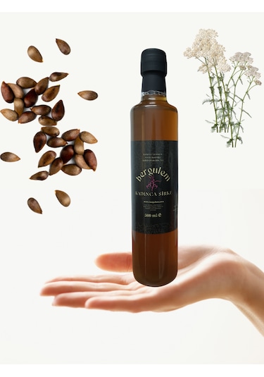 Bergulem Doğal Kadınca Hayıt Sirkesi 500 ML