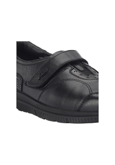 Forelli Golden 29406 Kadın Comfort Ayakkabı - Siyah-siyah Siyah