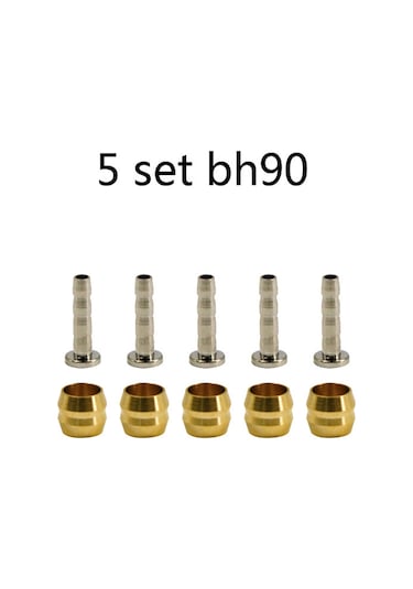 Geeroyoo Shımano M315 335 395 615 Uyumlu 3 Metre Bh90 Yağ Hortumu Seti, 5 Adet Zeytin Başlığı İle Siyah