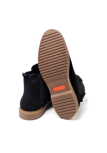 Bot Erkek  KA-BC10802 CASUAL John May Siyah Süet