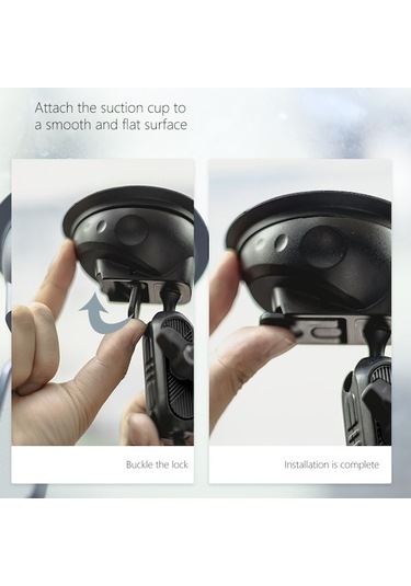 Bloomnest Junnx Jx-gp-14-a Djı Action/gopro Hero 12 Araba Emme Kamera Montaj Braketi Aksesuarı Altın