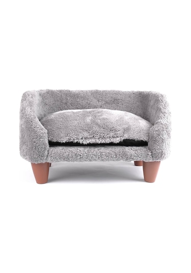 Gobypet Peluş Kedi Koltuğu Yumuşak Lüks Kedi Köpek Yatağı Koltuğu