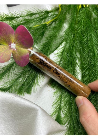 Kına Nişan Nikah Düğün İsteme Hediyelik Cam Tüp Kahve / Kına Seçenekli Şefaf