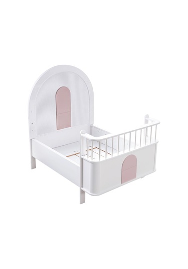 Mdf Beşik Venüs Büyüyen Beşik + 1 Adet Comfort Yatak 90x130 Beyaz