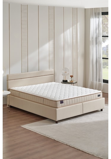 Puffy Ergowell & Lipa Yatak, Baza, Başlık 3'lü Set, 160x200 Cm