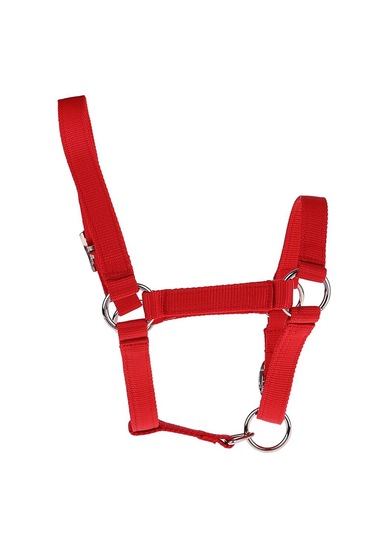 Homyl Ayarlanabilir Naylon Dokuma Binicilik Batı At Kırmızı-m Kırmızı M