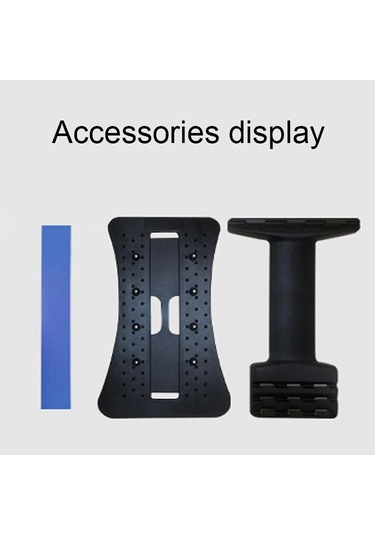 Lomber Çekiş Germe Cihazı Duruş Düzeltici Bel Desteği Omurga Acı Rölyef Geri Masaj Sedye Black Blue Kırmızı