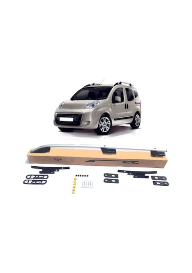 Fiat Fiorino Üst Port Bagaj Tavan Çıtası Gri Yeni Model Lüks Tip