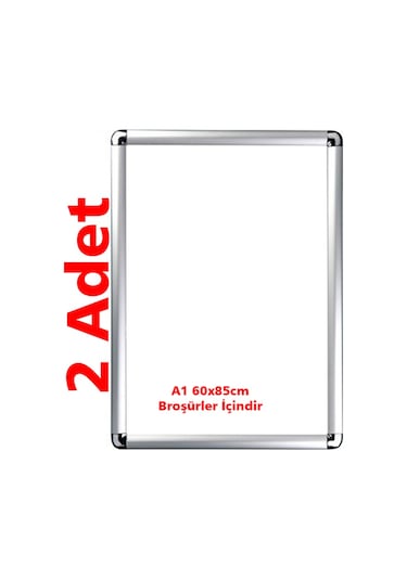 A1 Alüminyum Çerçeve 60X85 2'li Paket