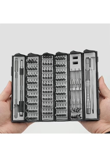 Tcherchi BB04716 128 In 1 Arada Esnek Şaftlı Tornavida Seti + Manyetik Sürücü Kiti