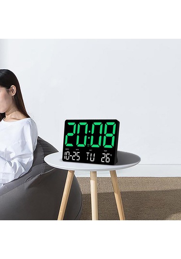 Suntek Magideal Duvar Saati Çocuklar Yetişkinler Ev Çalışma Yeşil