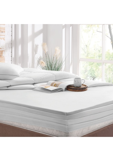 Yataş Bedding Micro Fit Sıvı Geçirmez Alez 160 x 200 CM Beyaz