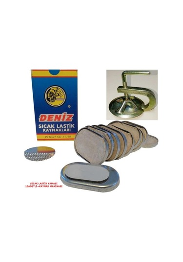 Deniz Sıcak Lastik Kaynağı 10+1 Adet Mengene